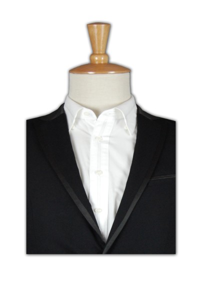 BS282 供應定做西裝 緞紋包邊外套西裝 禮服西裝 西裝公司 細節-3